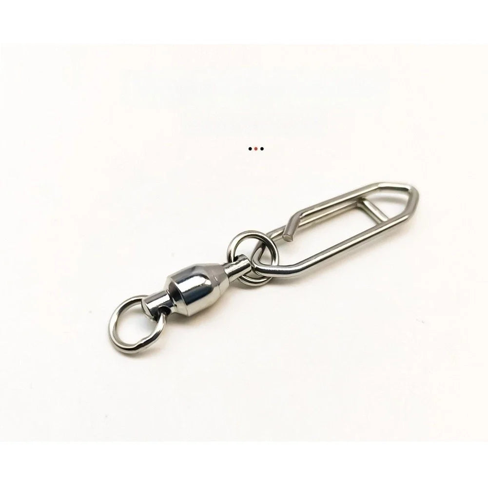Fishing Swivel Snap Stainless Steel 360° Rotation for (N/A)