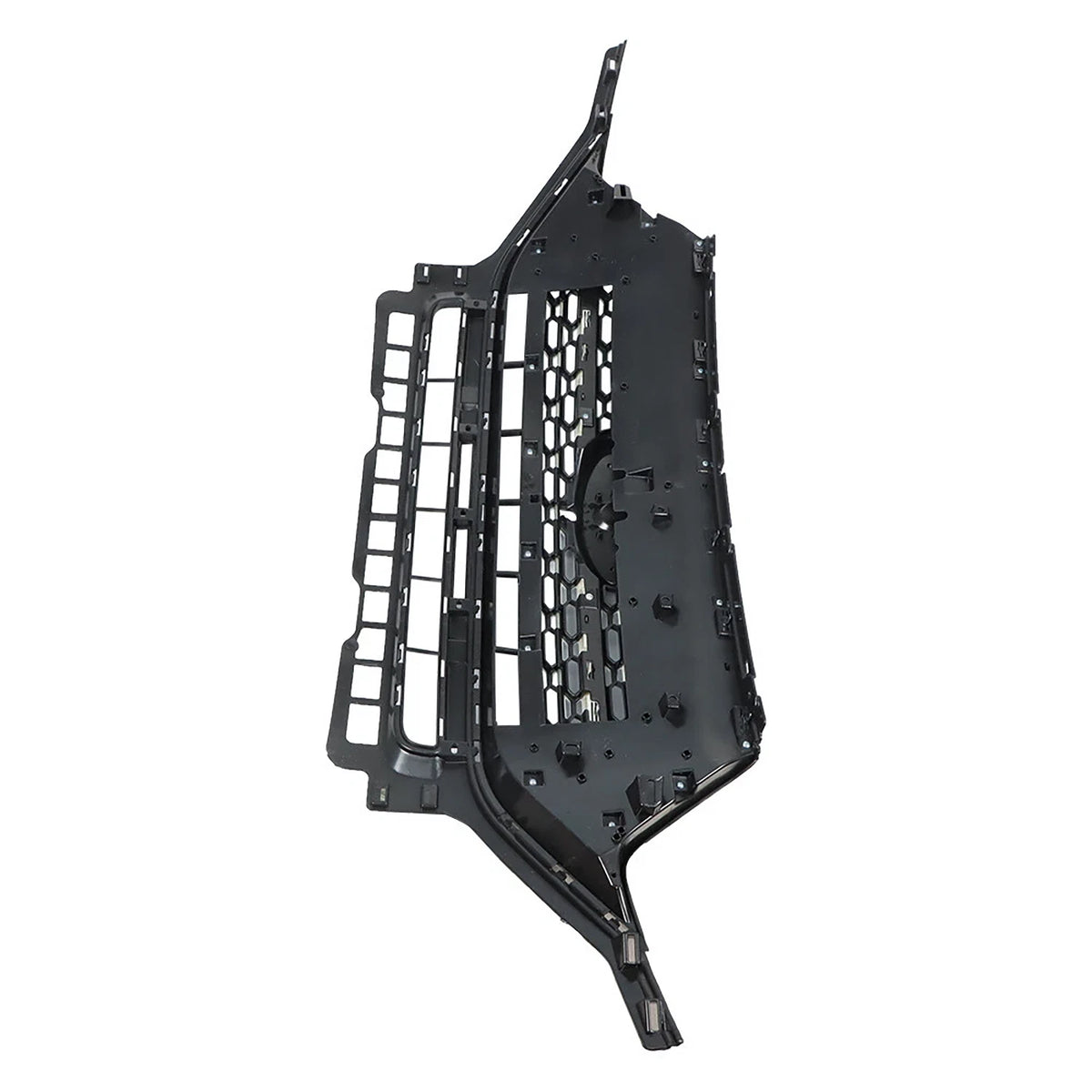 Front Bumper Upper Grille for Ford Explorer (2020–2022) Chrome Black