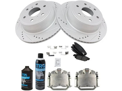 Set of 4 Brake Pad Rotor Caliper for Cadillac Escalade (2015–2018) 35133PRZX