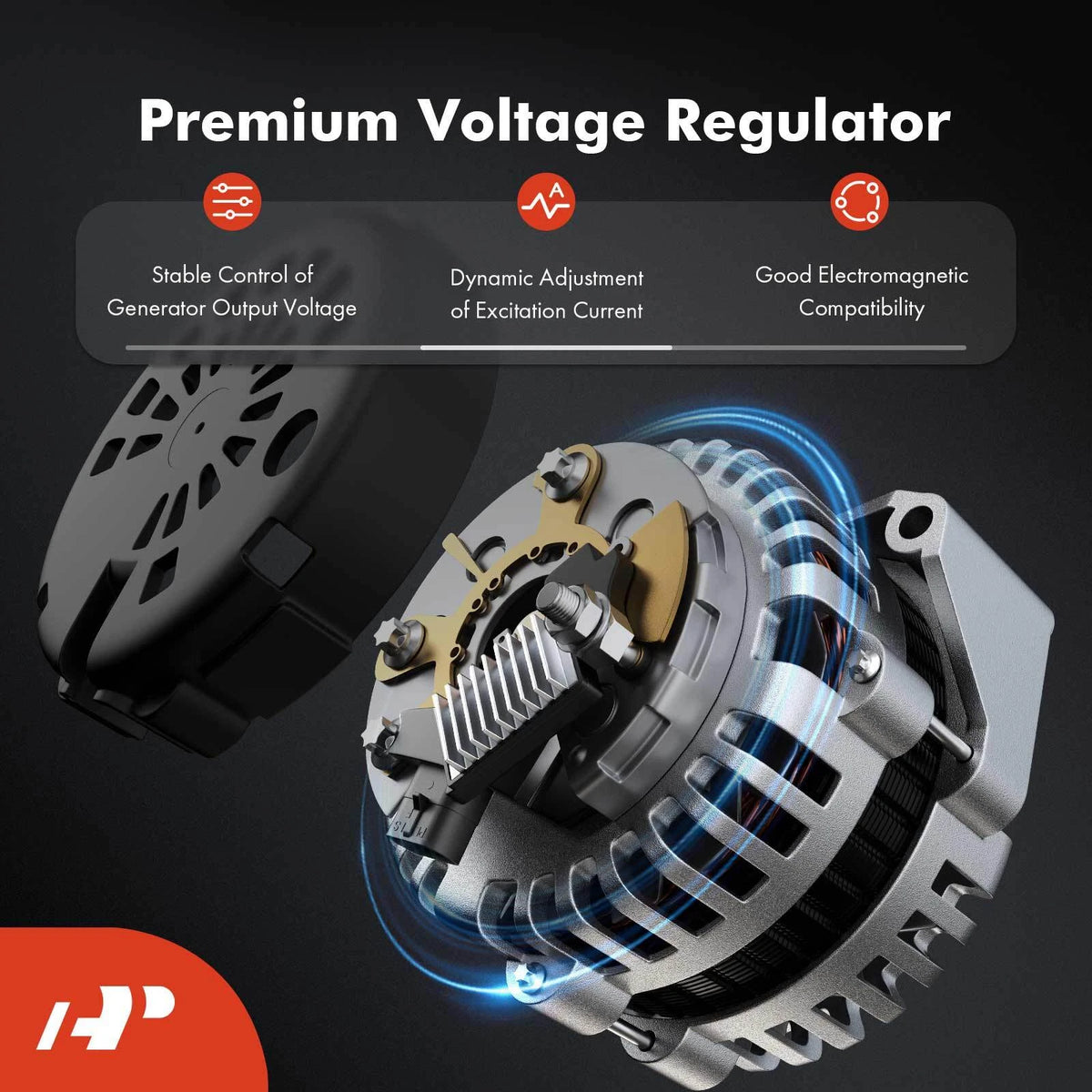 Alternator Regulator for Chevy Camaro, Buick Century, Olds (VR-D705H)