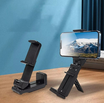 Universal Airplane Phone Mount Rotating Desk Holder Clamp 360°