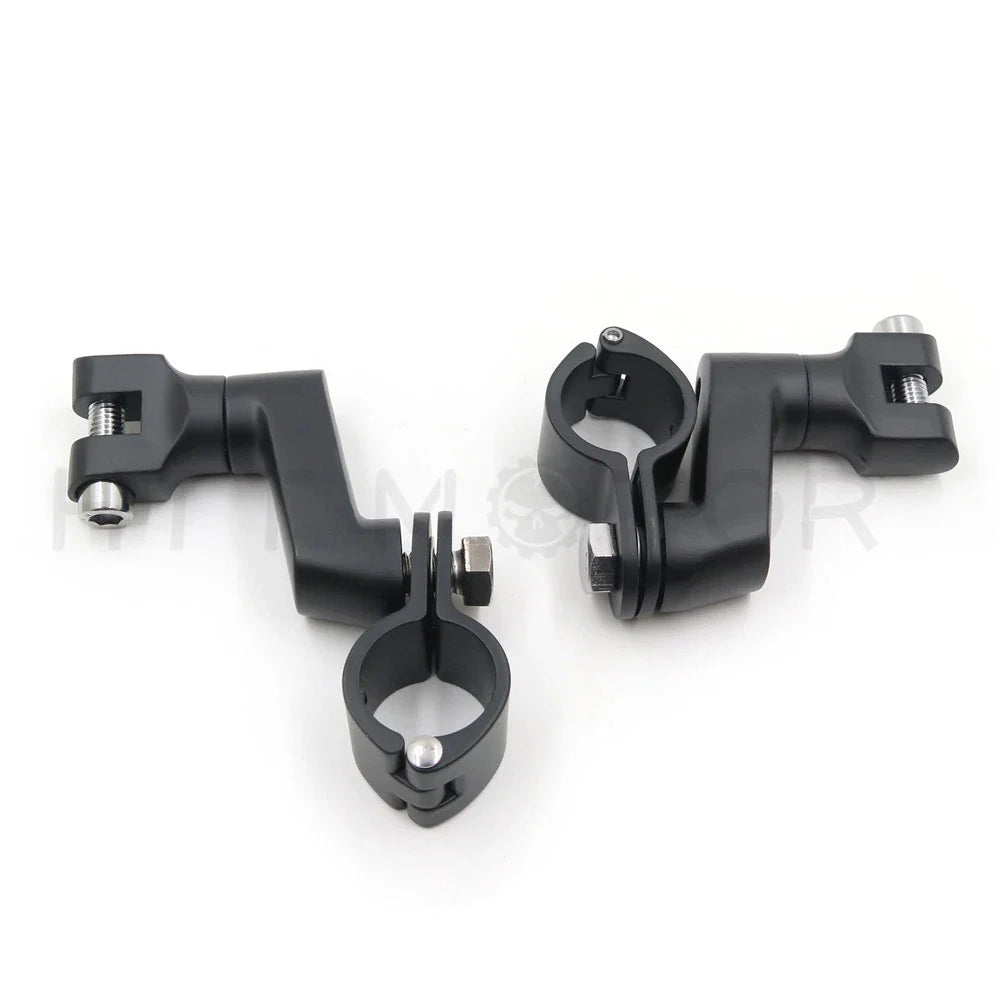 Offset Foot Peg Mounts 25mm for Harley Davidson Honda