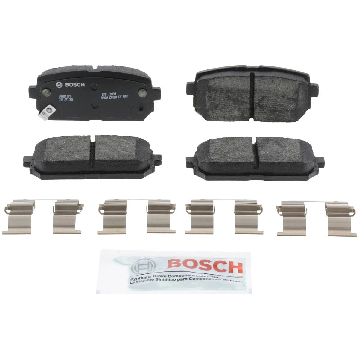 2X Brake Pad Set BP1296 for Kia Rondo Rear (2007–2012)