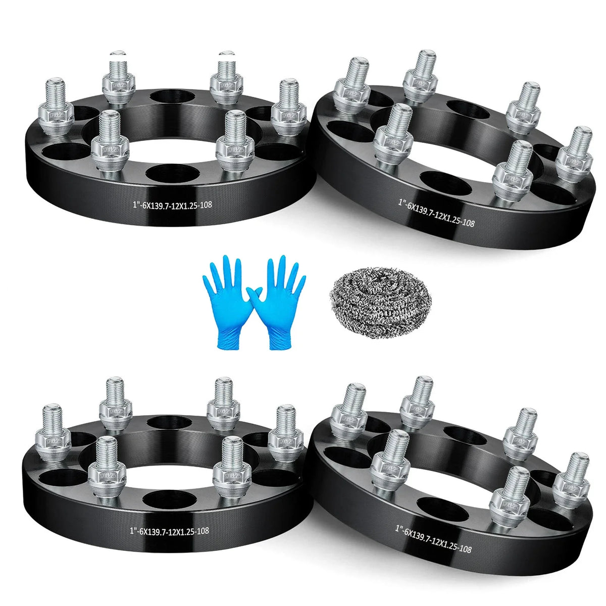 Set of 4 Wheel Spacers 1"/1.5"/2" 6-Lug for Nissan Infiniti