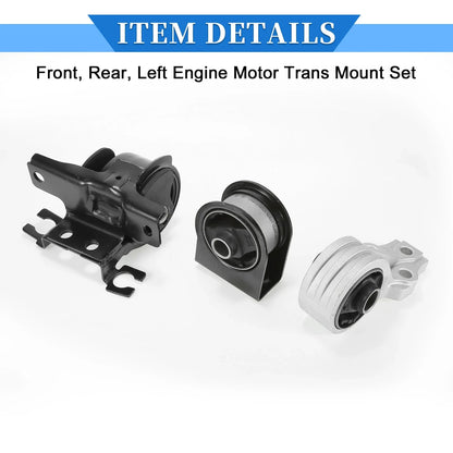 Engine Motor Mount Set for Ford Escape (2005–2012)