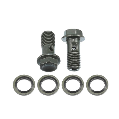 Braided Hydraulic Brake Line for - M10 Banjo Bolts