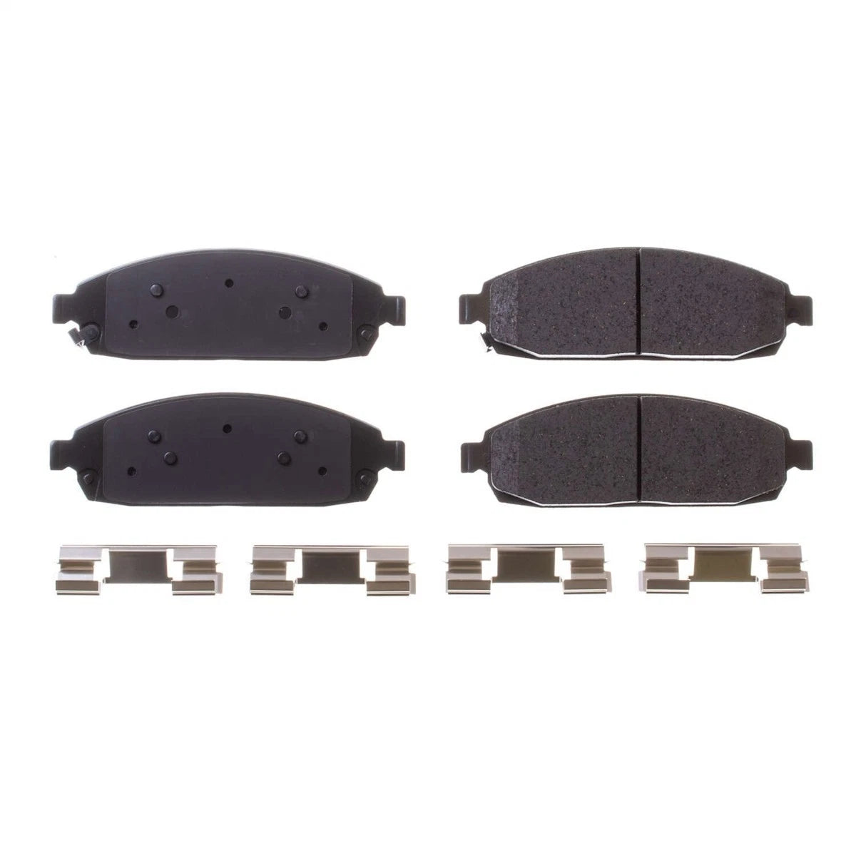 2X Powerstop Brake Pad Sets 17-1080 for Jeep Commander (2006–2010)