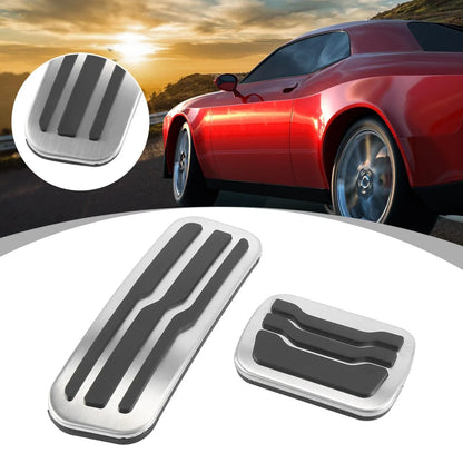 Accelerator Brake Foot Pedal Pad Cover Kit for Ford Explorer (2010–2019)