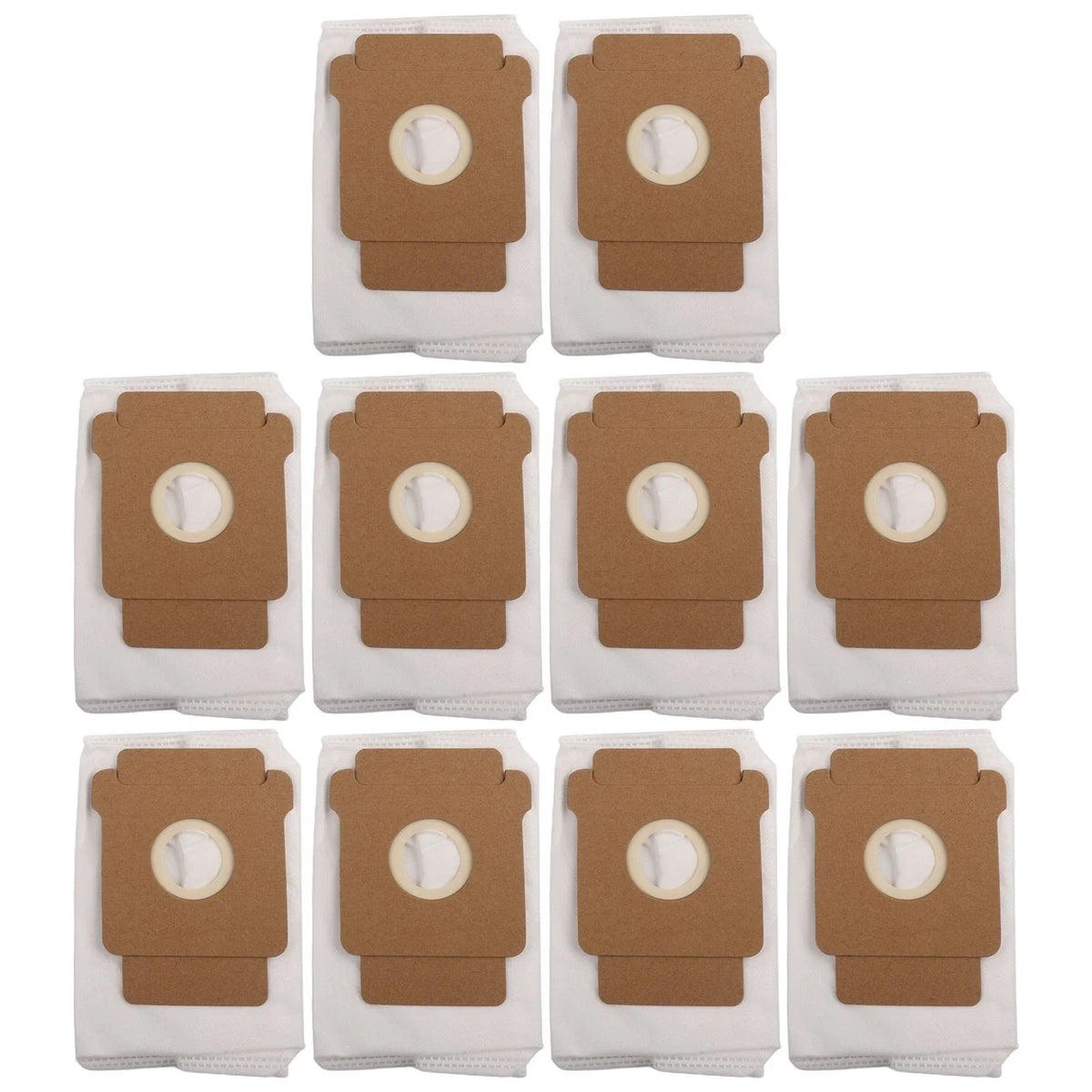 Set of 10 High Filtration Dust Bags for Roomba 105/Plus 405/505