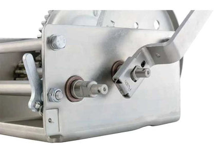 2X Hand-Crank Winch for Curt 29538 (3,800Lb, 15.8:1 Gear Ratio)