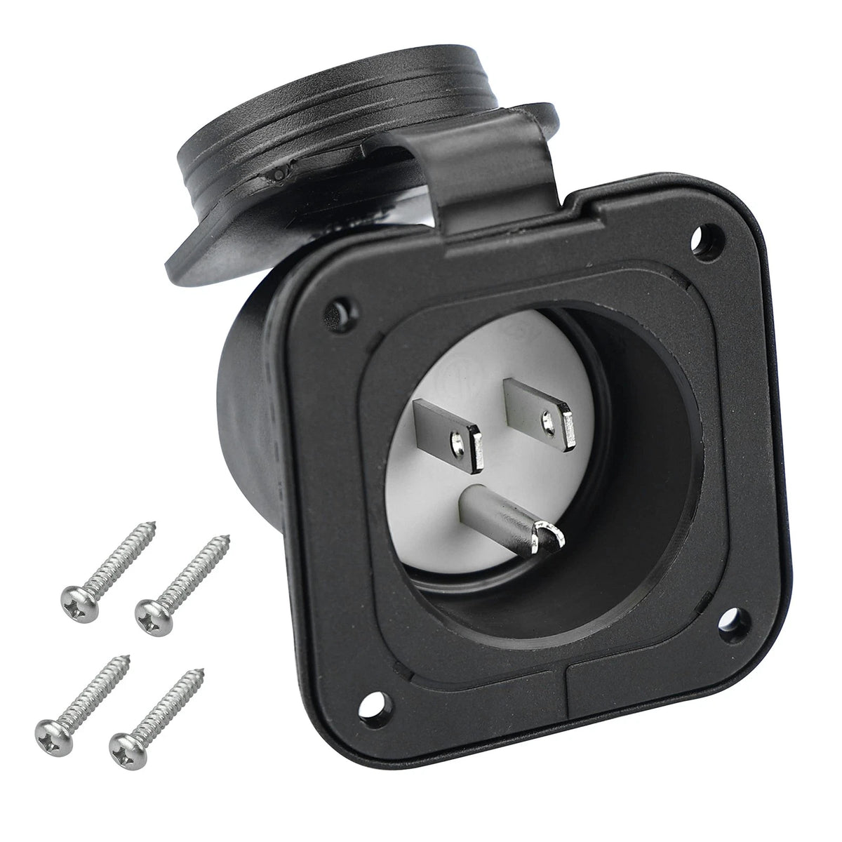 15 Amp Shore Power Plug NEMA 515 125V for RVs, Boats