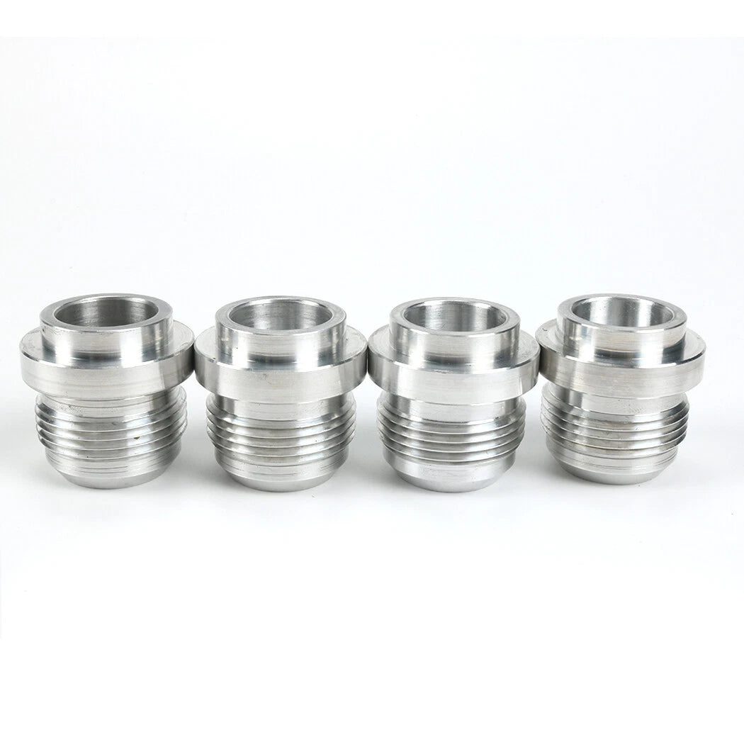 Set of 4 AN16 Male Billet 6061-T6 Aluminum Weld-On Fitting Bungs