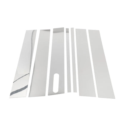 7pcs Door Pillar Window Trim for Ford Explorer Sport Trac (2001–2005) Chrome