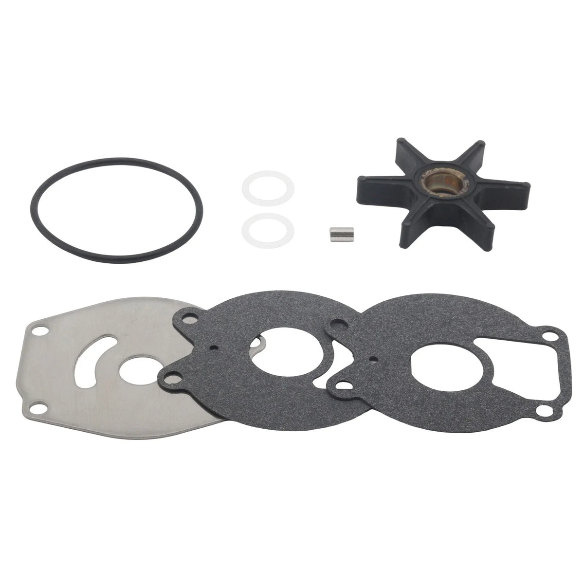 Water Pump Impeller Kit for Mercury 18 20 25 HP (18-3215, 47-85089Q4, 47-85089T7)