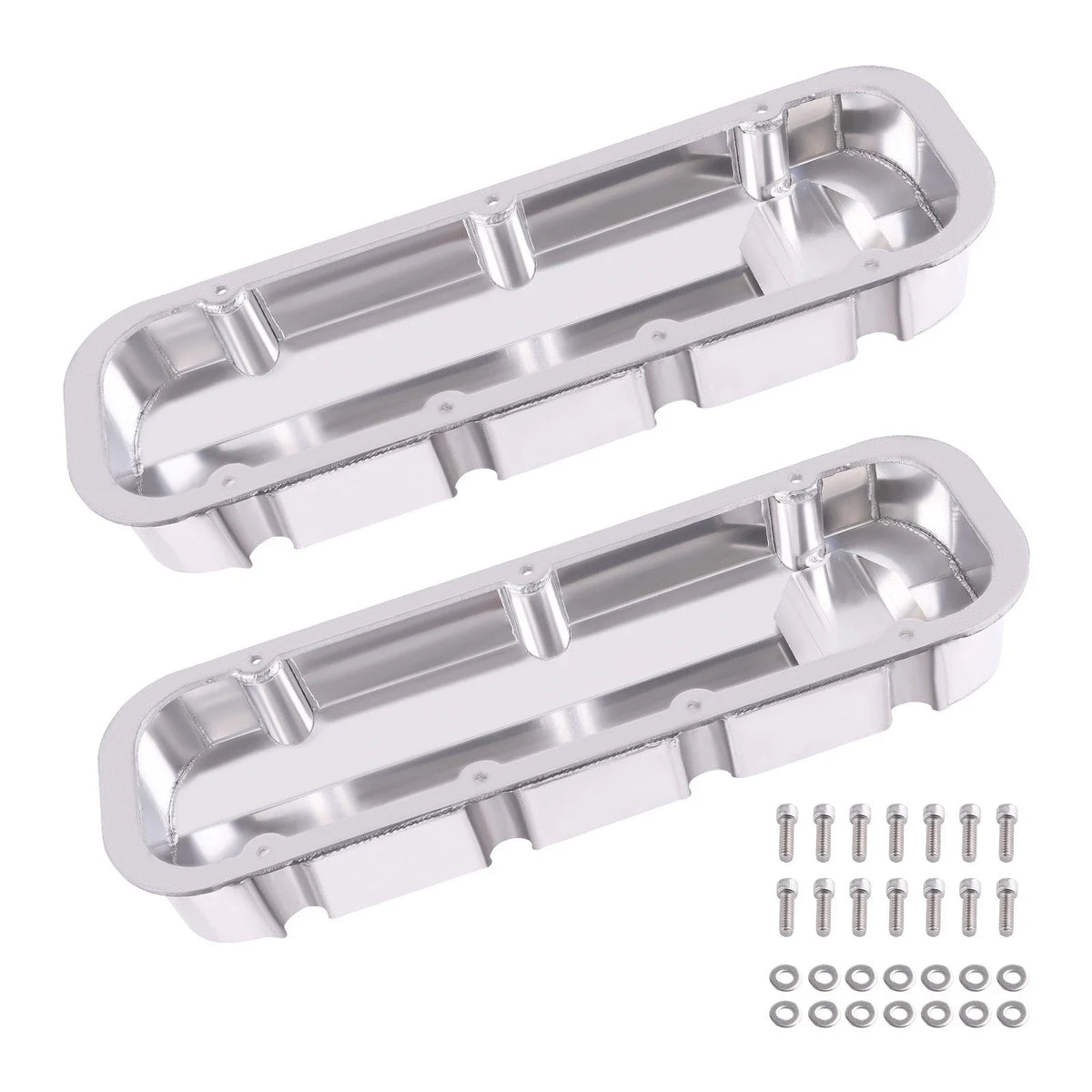 Tall Aluminum Valve Covers for Big Block Chevy 396 (1965–1976)