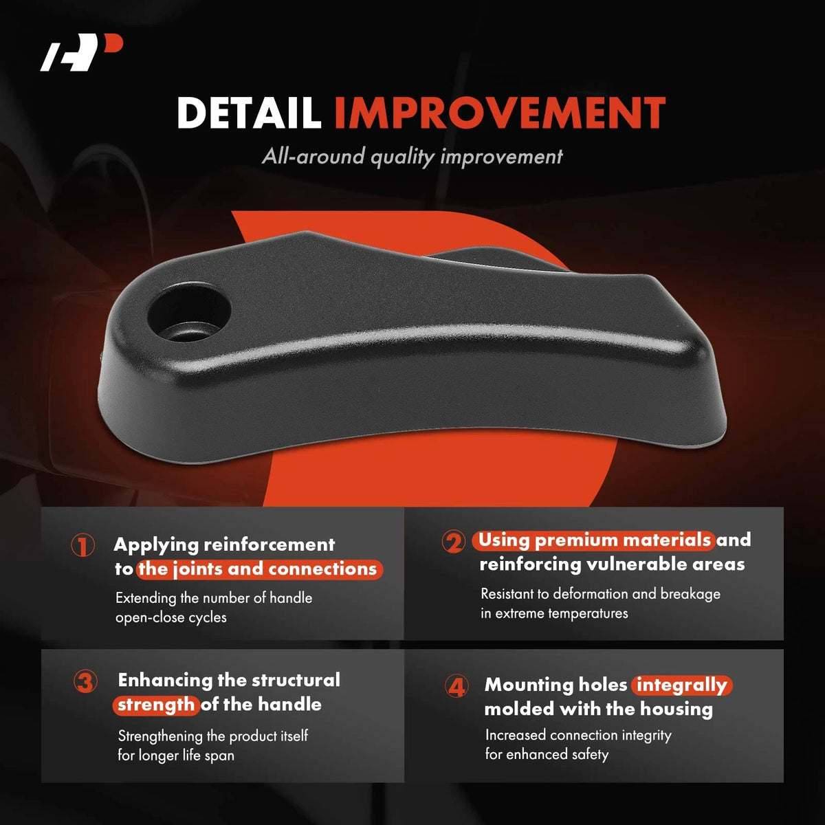 Front Hood Release Lever Handle for BMW X3 X4 (2011–2018) 51239175028