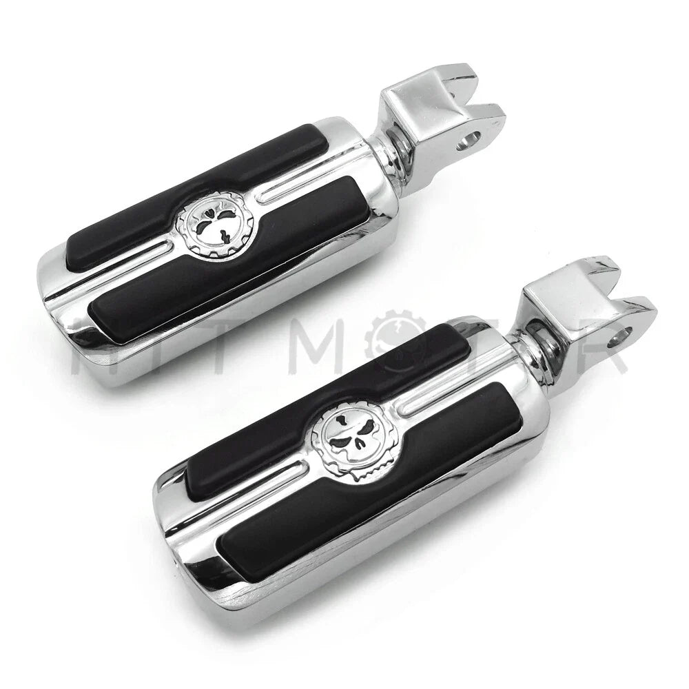 Custom Skull Footpeg for Yamaha V-Star 1100, 650, Stryker, V-Max, Virago 750