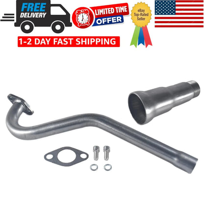 3 Stage Exhaust Header Pipe for Coleman CT100U (79cc, 98cc, 3HP)
