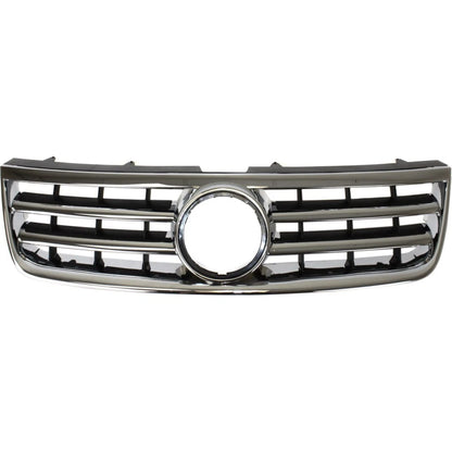 Grille Assembly for Volkswagen Touareg (2004–2007) Chrome Shell, CLX-M0-USA-REPV070118-CL360A70, VW1200143
