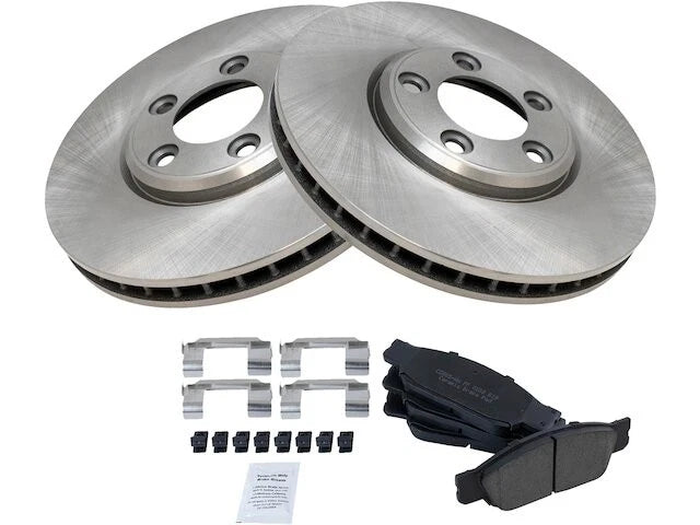 Brake Pad and Rotor Kit for Jaguar S Type (2000–2002) 51814PFFG