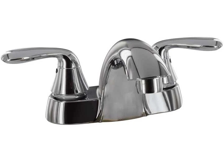 2X Valterra PF212301 RV Lavatory Faucet Chrome Pop-Up Drain