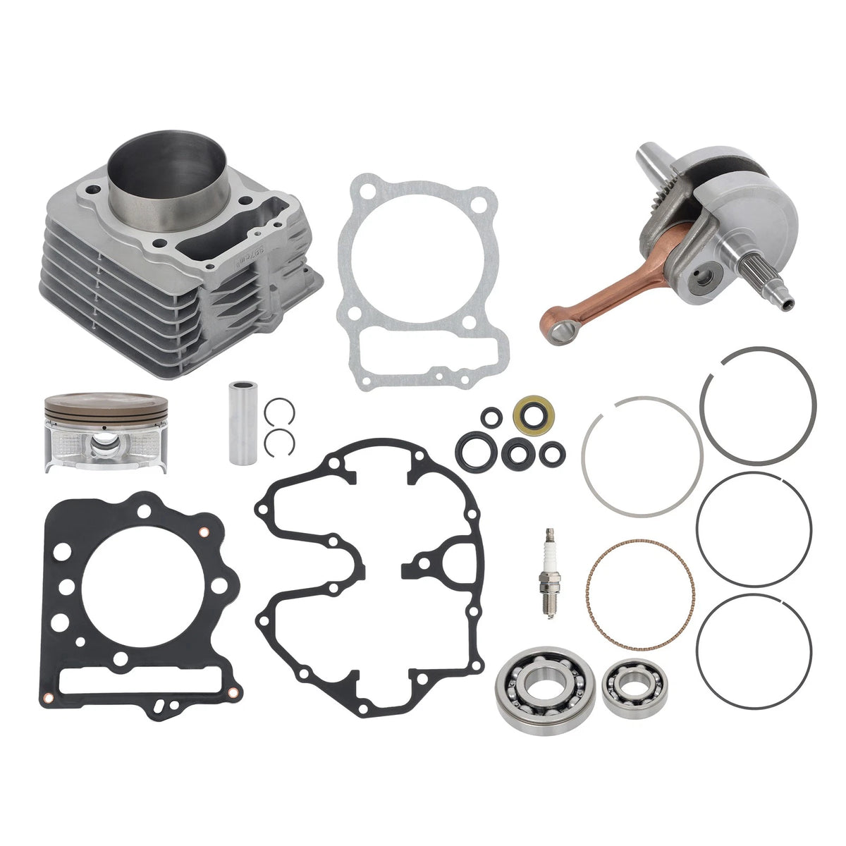 Crankshaft Bearings Piston Cylinder Gasket Kit 89mm for Honda TRX400EX (1999–2014)