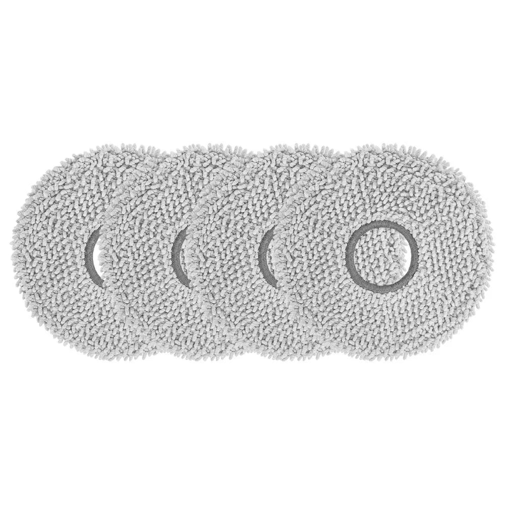 Set of 4 Microfiber Mop Pads for Neatsvor U1 Plus Robot Vacuum Cleaner