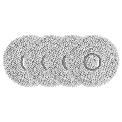 Set of 4 Microfiber Mop Pads for Neatsvor U1 Plus Robot Vacuum Cleaner