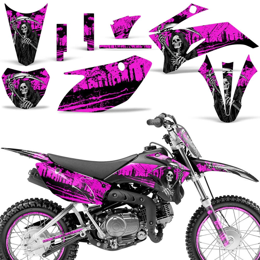 Graphics Decals Stickers + # Plates for Yamaha TTR110 (2008–2024)