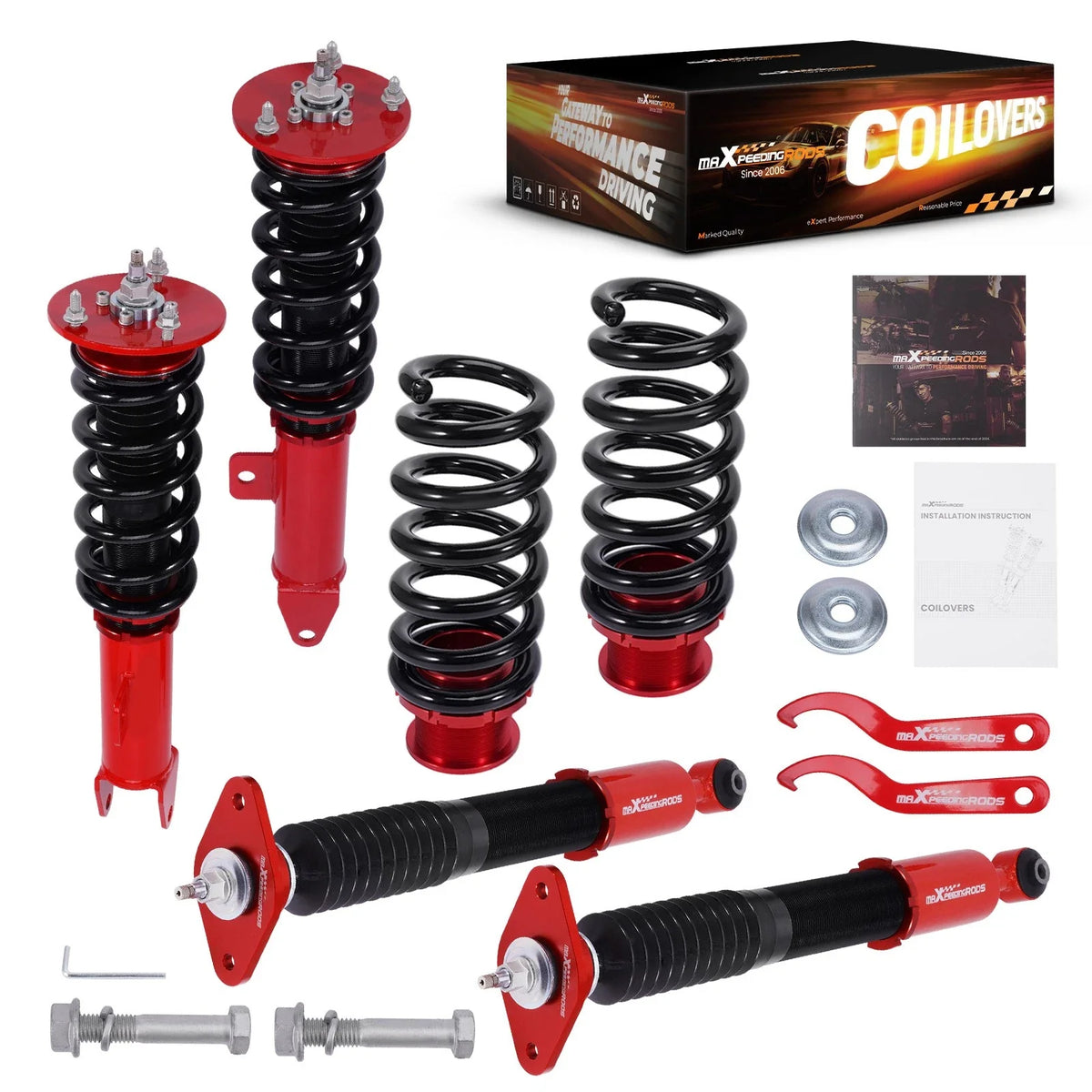 Coilovers Suspension Kit for Dodge Charger SRT8 (2006–2010) RWD Adj. Damper
