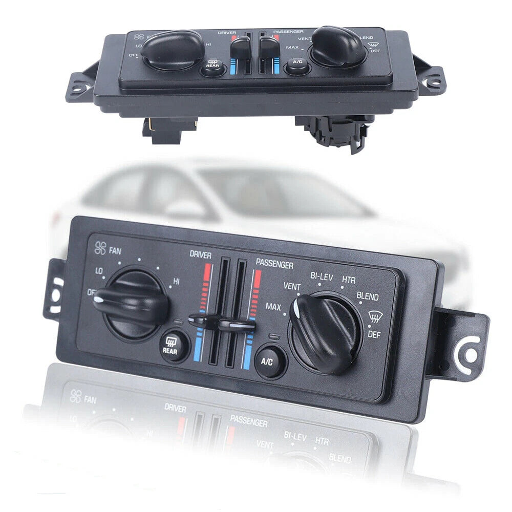 A/C Heater Climate Control Switch Panel for Buick Century (2000–2005) 10308120, 10447470, 9359814, 9384734