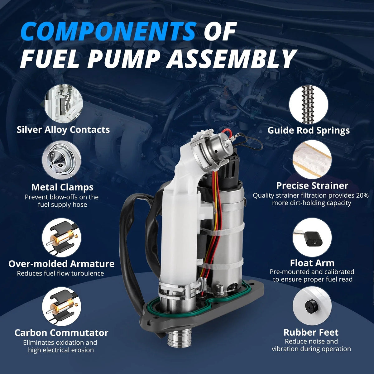 Electric Fuel Pump Assembly for Harley Davidson Sportster 1200/883 (2007–2022)