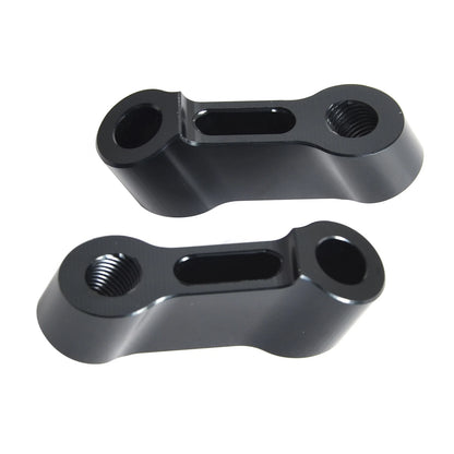10mm CNC View Mirror Mount Risers for Suzuki Honda Kawasaki