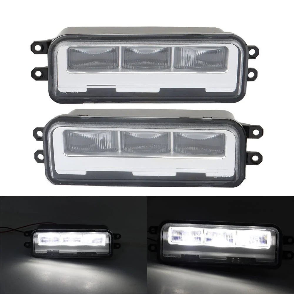 Fog Lights for Toyota Tundra (2022–2024) Clear Driver + Passenger Side Pair