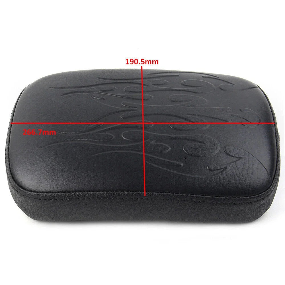 Passenger Pillion Seat Pad 8 Suction for Harley-Davidson Cruiser