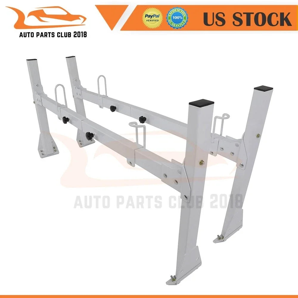 Set of 2 Steel Ladder Roof Racks for Chevy Express GMC Van