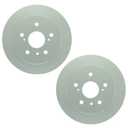 Set of 2 Bosch QuietCast Rear Disc Brake Rotors for ES350, Avalon, Camry (2007–2019)
