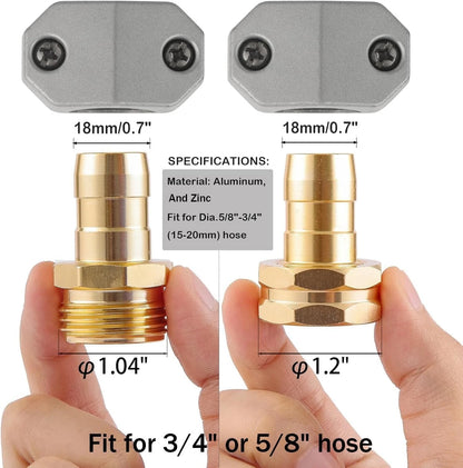 3X Hose Repair Kit for Garden Hose Fittings