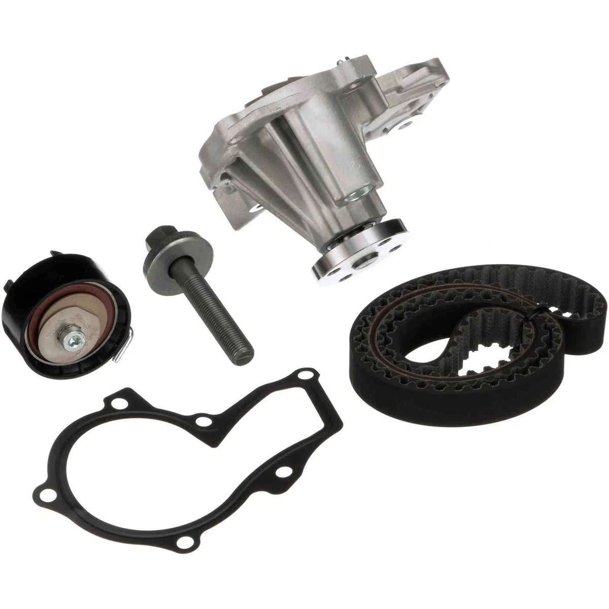 Gates Engine Timing Belt Kit with Water Pump for TCKWP343A