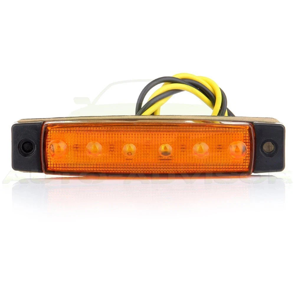 Set of 10 LED Clearance Lights for Truck Trailer Van (12V)