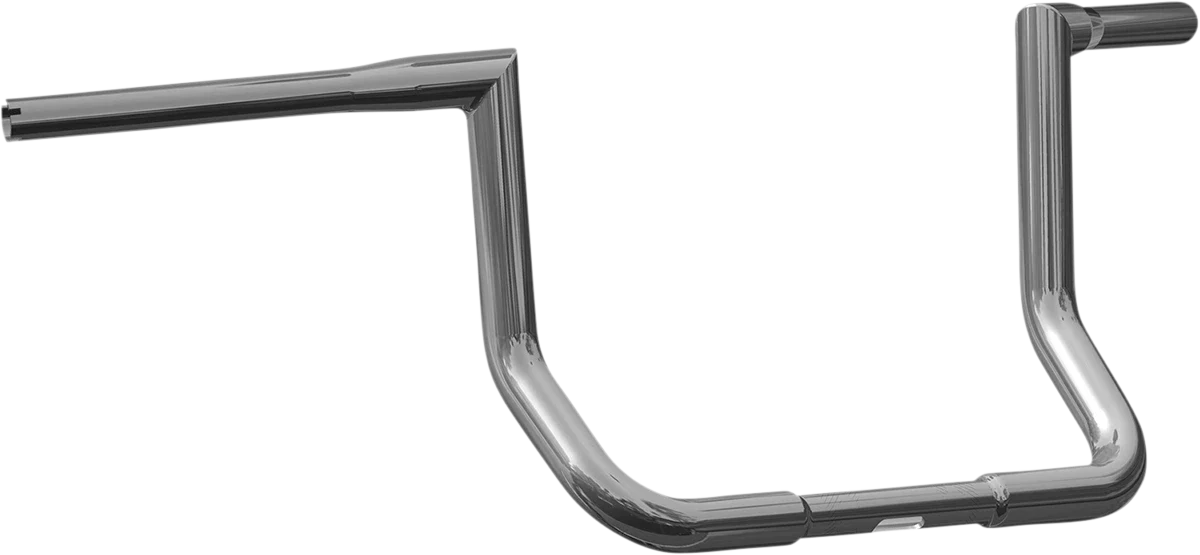 KHROME WERKS Buck-25 Handlebar for FLH (10", Chrome) 300630