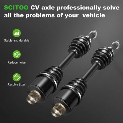 Pair CV Axle Shafts for Polaris Sportsman 600 700 (2003–2005)