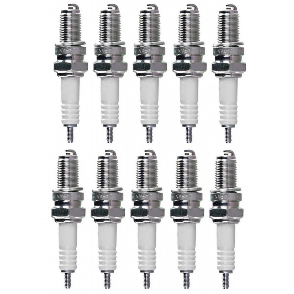 Set of 10 NGK Spark Plugs D8EA for Yamaha XT350 (1985–2000) TLX-ngk2120-CL360A73