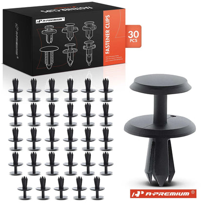 Set of 30 Nylon Front Suspension Shield Retainer Clips for VW (N10700901, 0009919240)