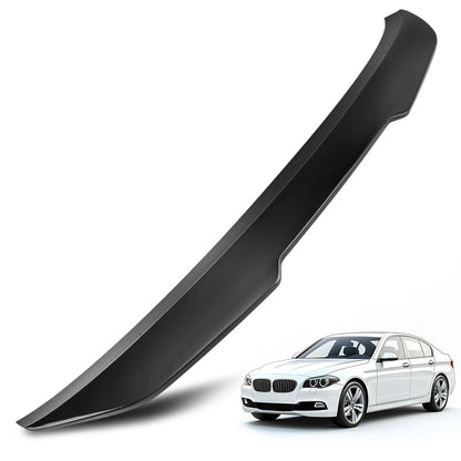 Trunk Spoiler for BMW 5 Series 520i/528i/535d/550i/M5 (2011–2017) HZUOSG Black