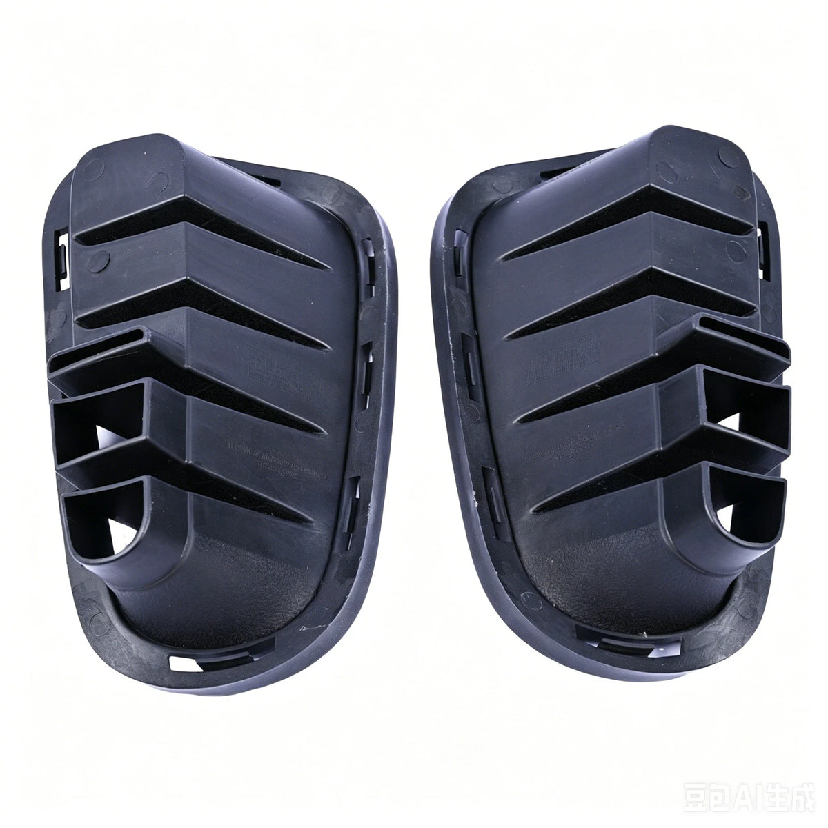 2Pcs Front Bumper Fog Lamp Cap Cover for Kia Rio (2018–2020) 86523-H9000, 86524-H9000