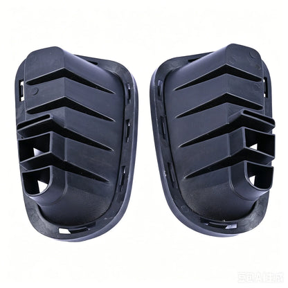 2Pcs Front Bumper Fog Lamp Cap Cover for Kia Rio (2018–2020) 86523-H9000, 86524-H9000