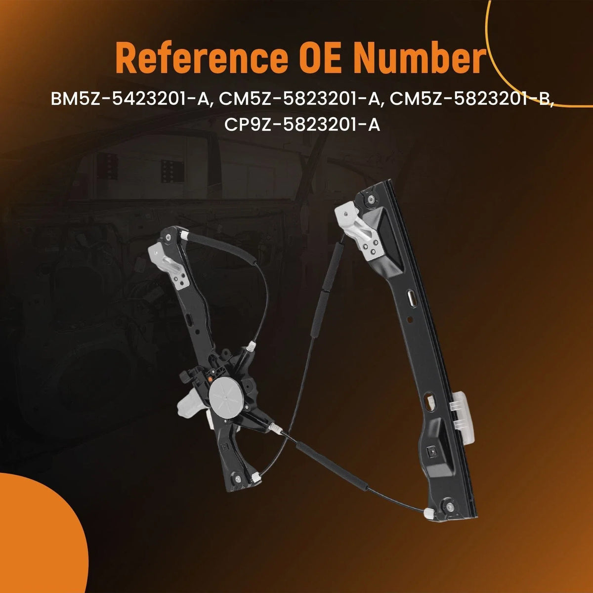 Electric Window Regulator Front Left for Ford Focus (2016–2018)