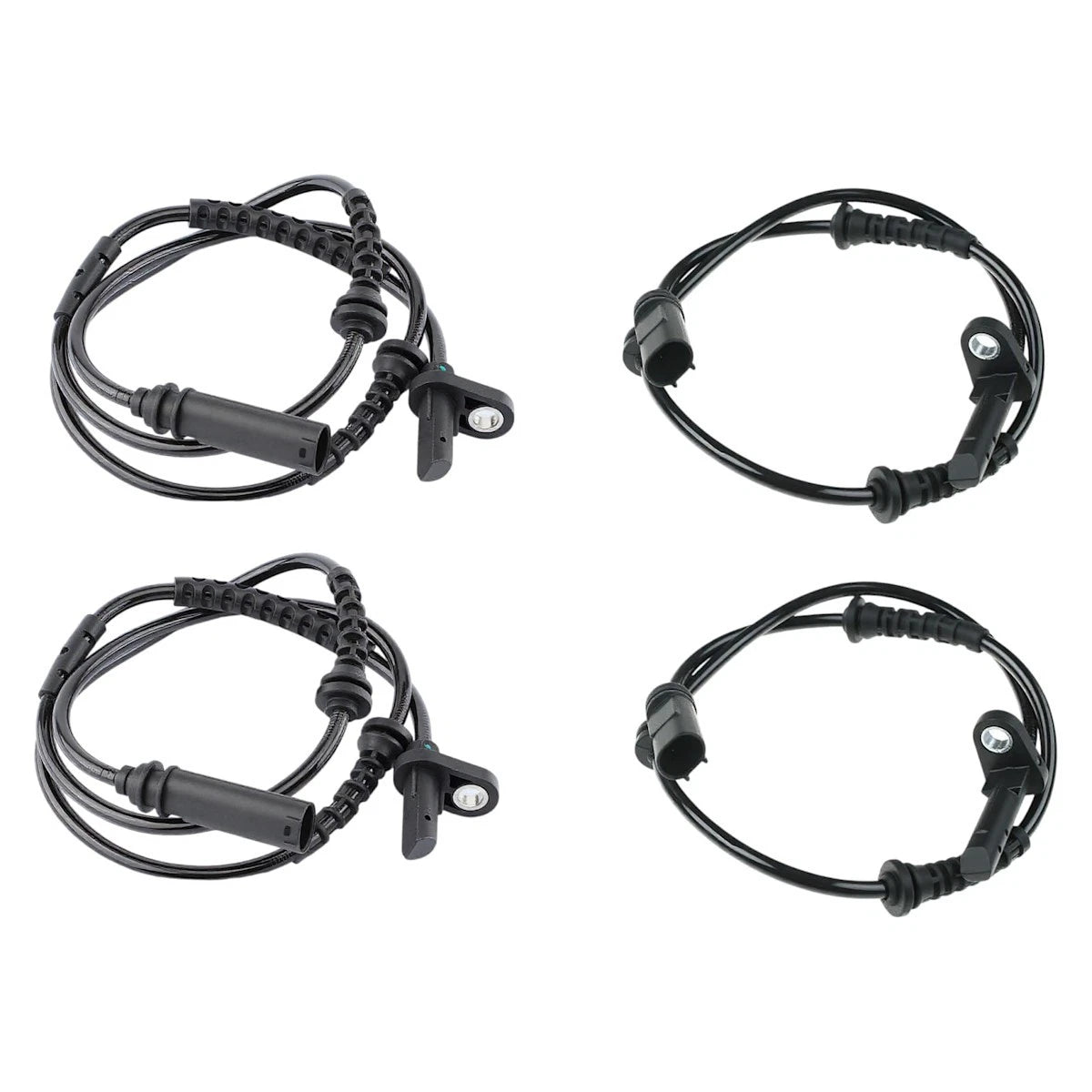 ABS Speed Sensors Set of 4 for BMW (18068440, 34526784902, 0265007982)