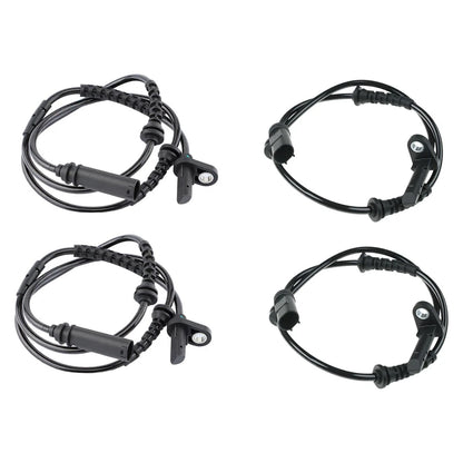 ABS Speed Sensors Set of 4 for BMW (18068440, 34526784902, 0265007982)